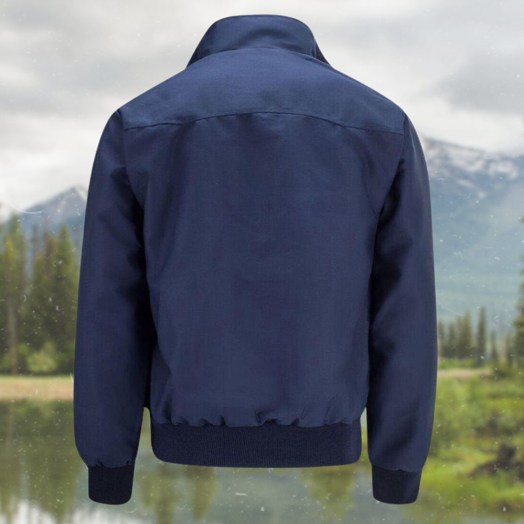 Herre Harrington-Jakke med Klassisk Design 3