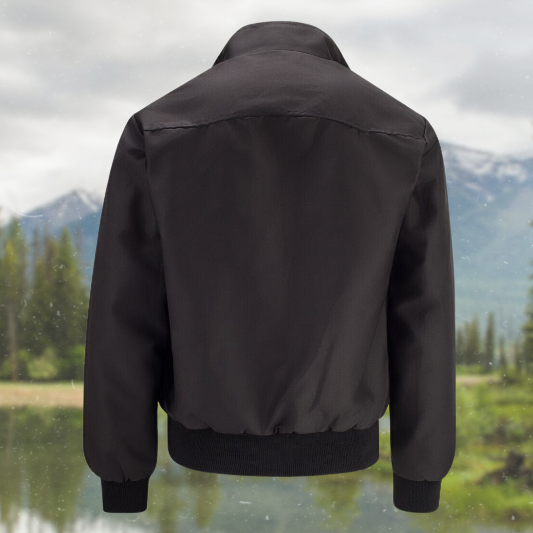 Herre Harrington-Jakke med Klassisk Design 4