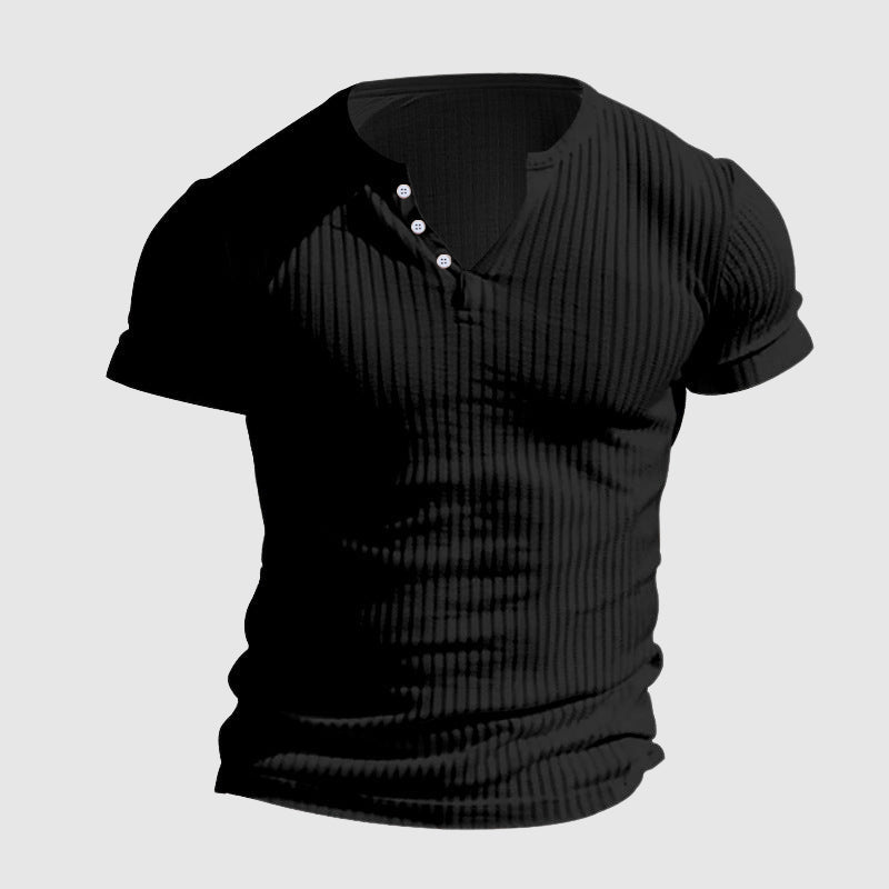 Herre Henley-skjorte Urban Stil 7