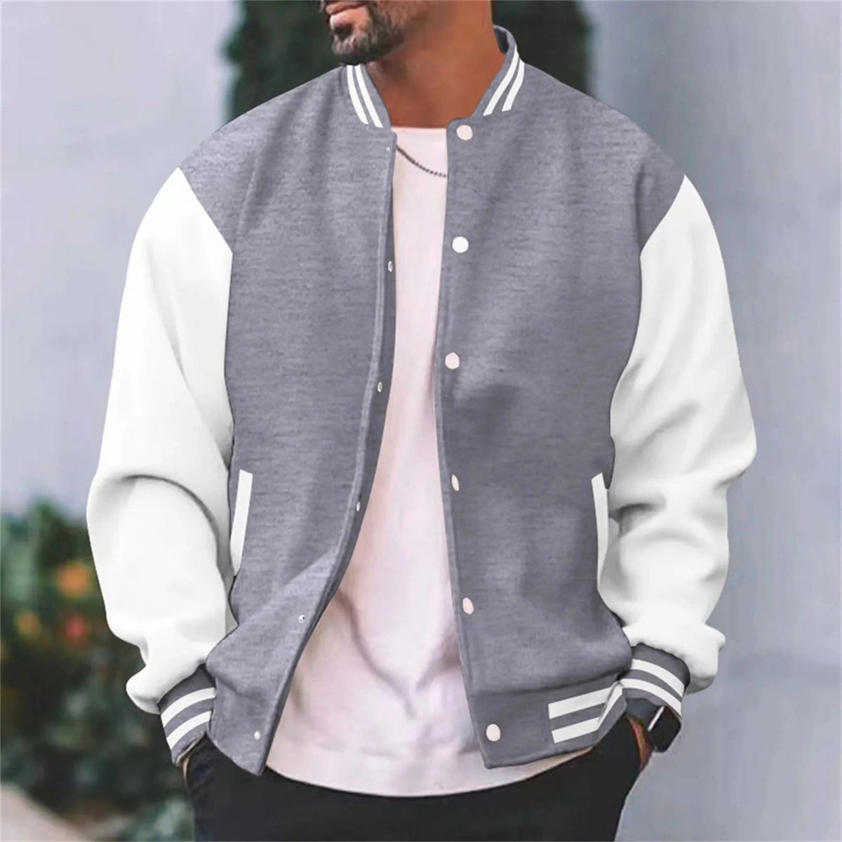 Herre Jakke Bomber Varsity Stil 2