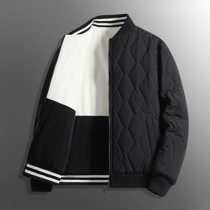Herre Jakke Dobbeltsidig Sporty Stil 3