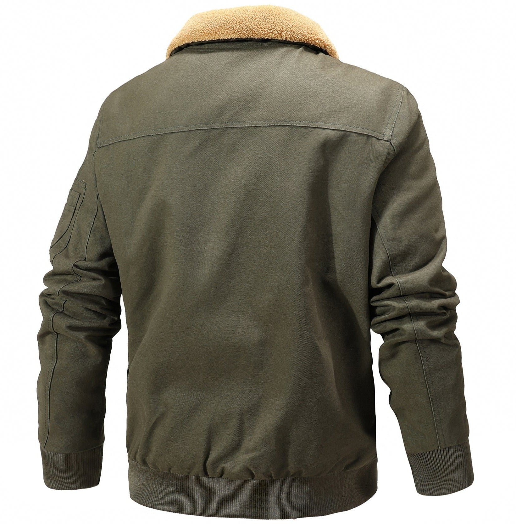 Herre Jakke Lettvektet Fleece Fôret 3