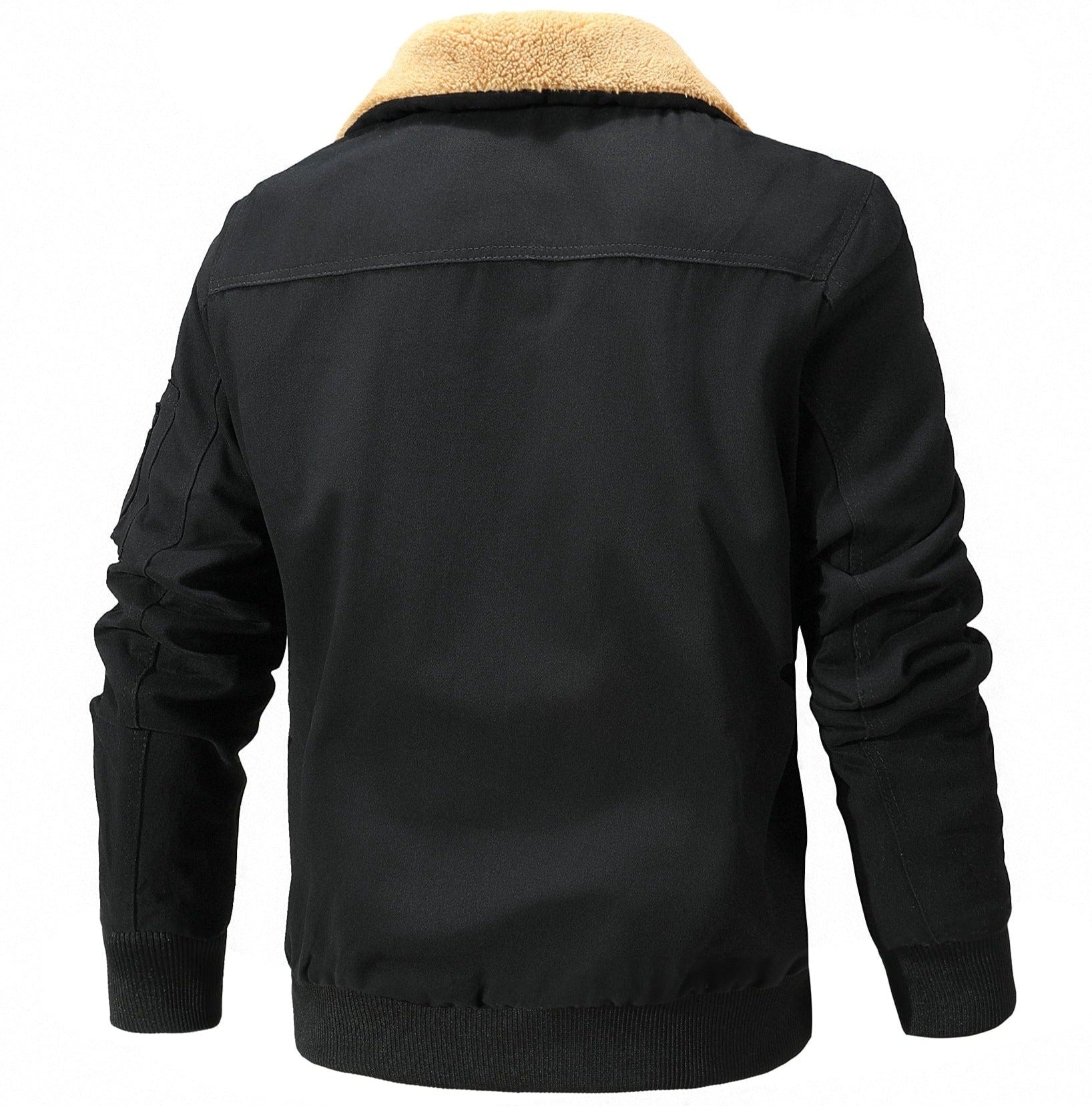 Herre Jakke Lettvektet Fleece Fôret 4