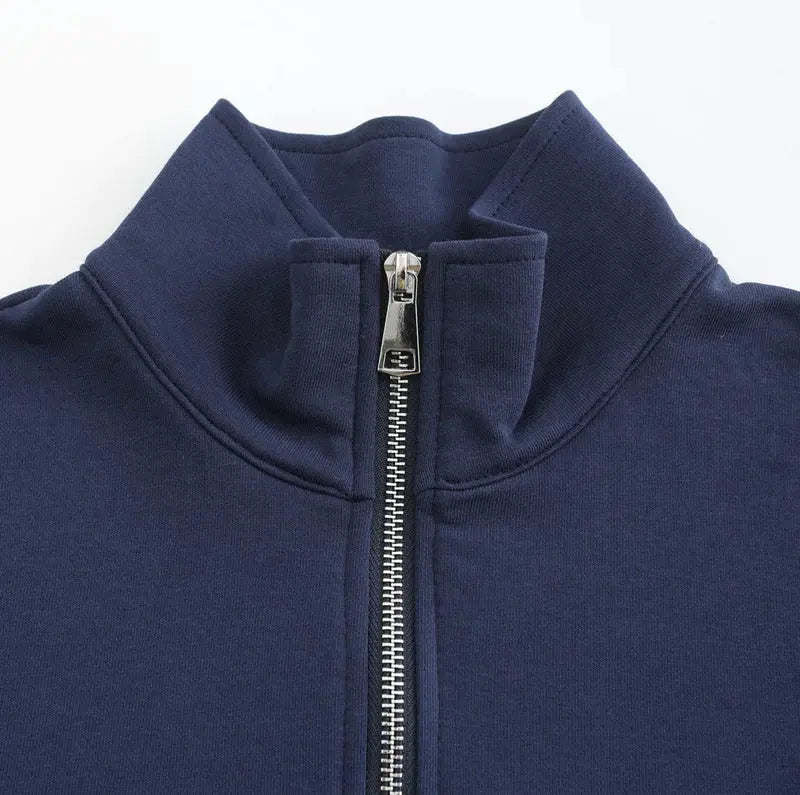 Herre Jakke Zip Up Casual Stil Moderne Design 4