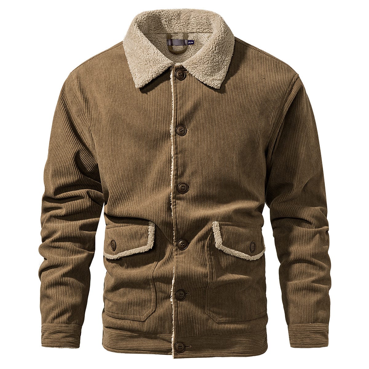 Herre Jakke for Utendørsbruk, Vannavstøtende Polyester 0