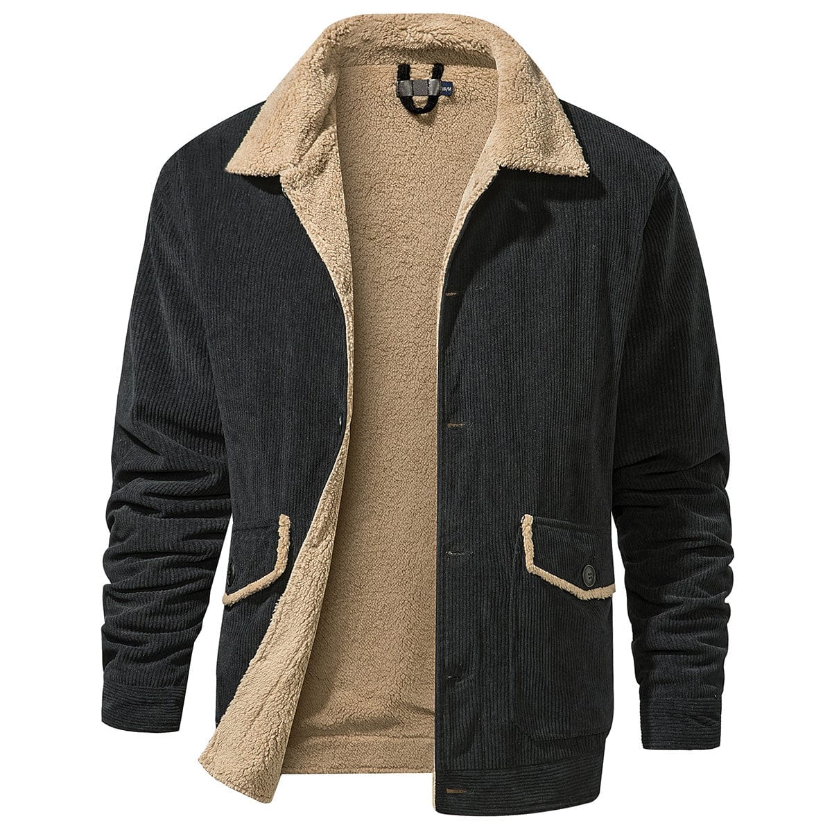 Herre Jakke for Utendørsbruk, Vannavstøtende Polyester 1