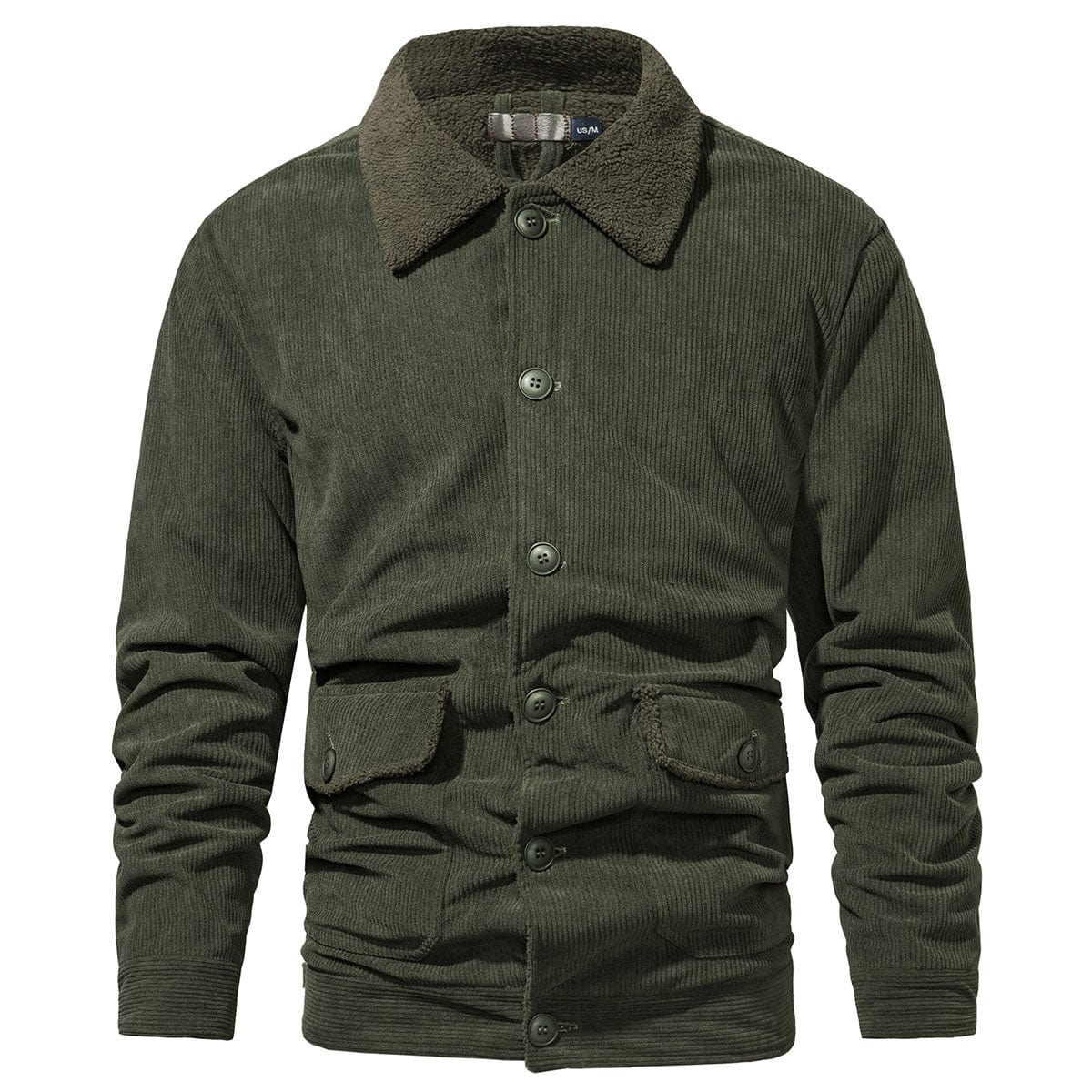 Herre Jakke for Utendørsbruk, Vannavstøtende Polyester 5