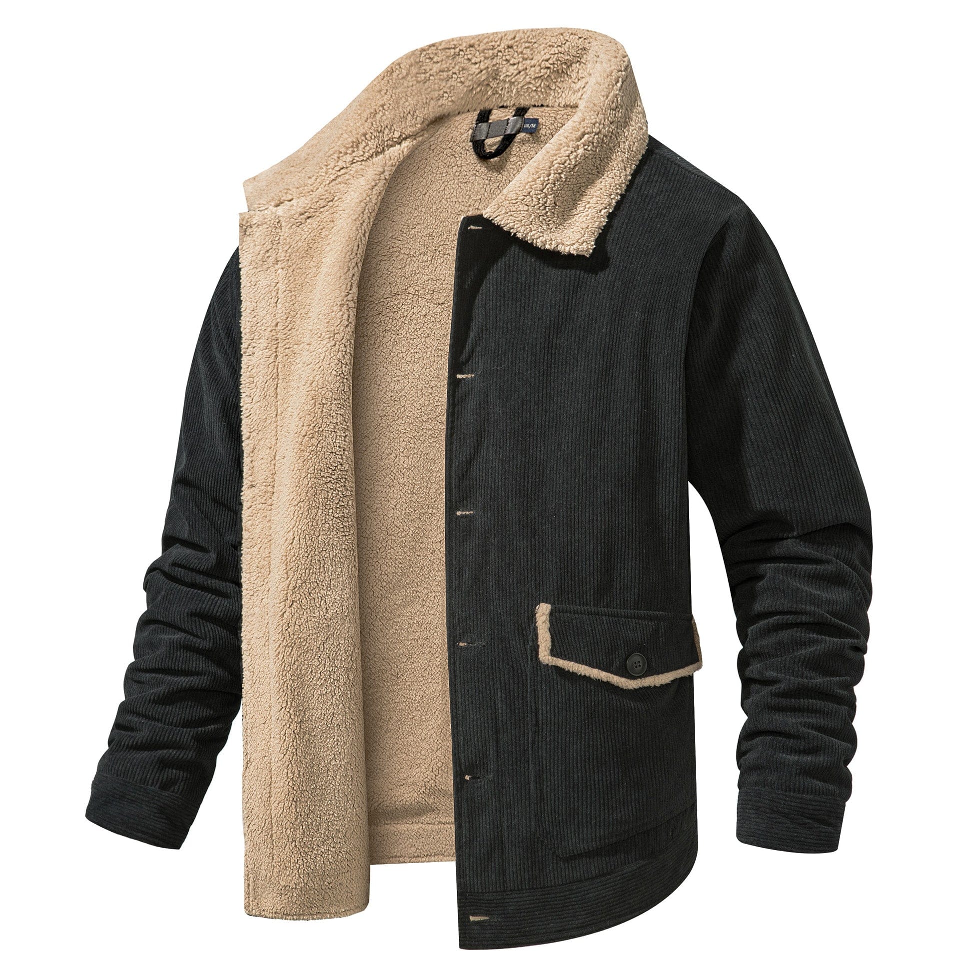 Herre Jakke for Utendørsbruk, Vannavstøtende Polyester 6