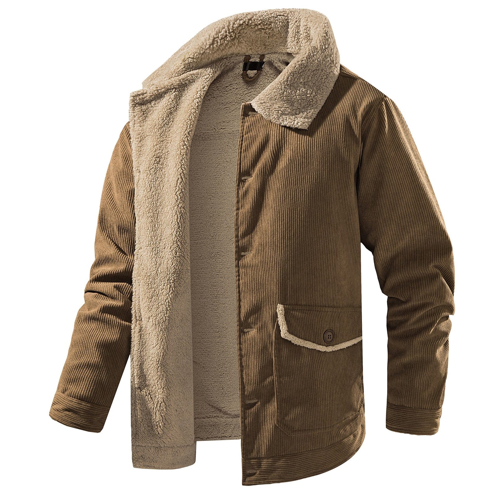 Herre Jakke for Utendørsbruk, Vannavstøtende Polyester 7