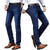Herre Jeans 4-Veis Stretch i Bomull, Moderne Snitt, Komfortabel Passform 0