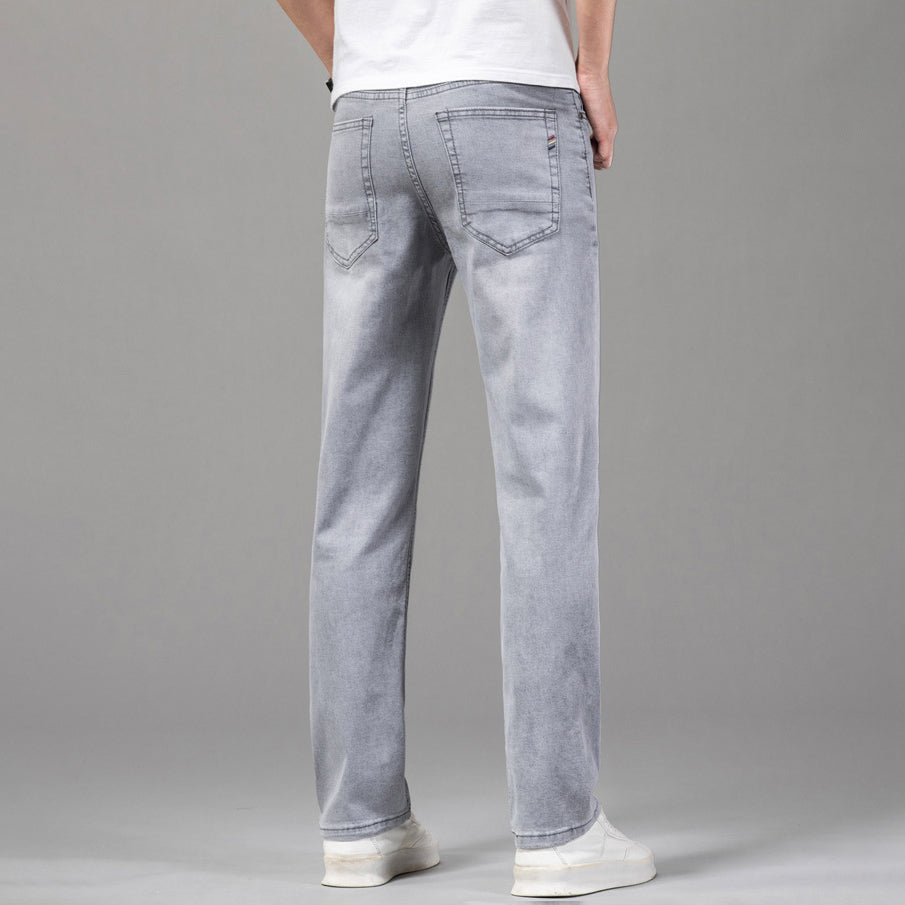 Herre Jeans med Høy Midje og Rett Ben 5