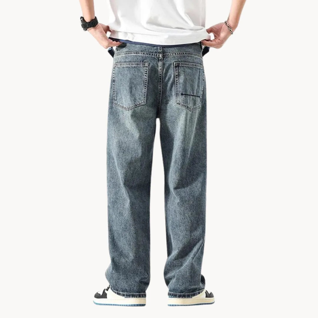 Herre Jeans med Rette Ben og Femlommersdesign 5