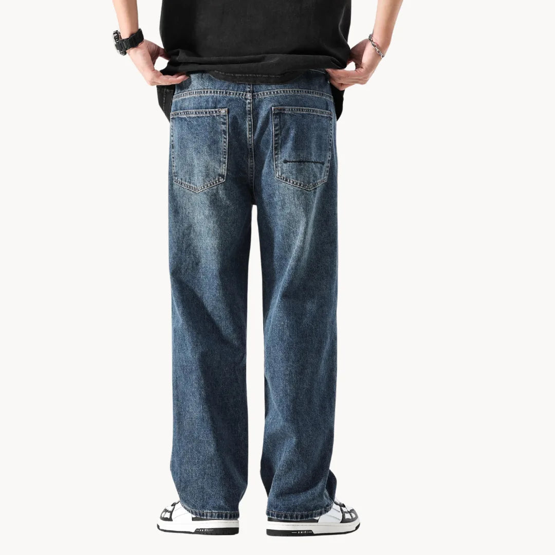 Herre Jeans med Rette Ben og Femlommersdesign 8