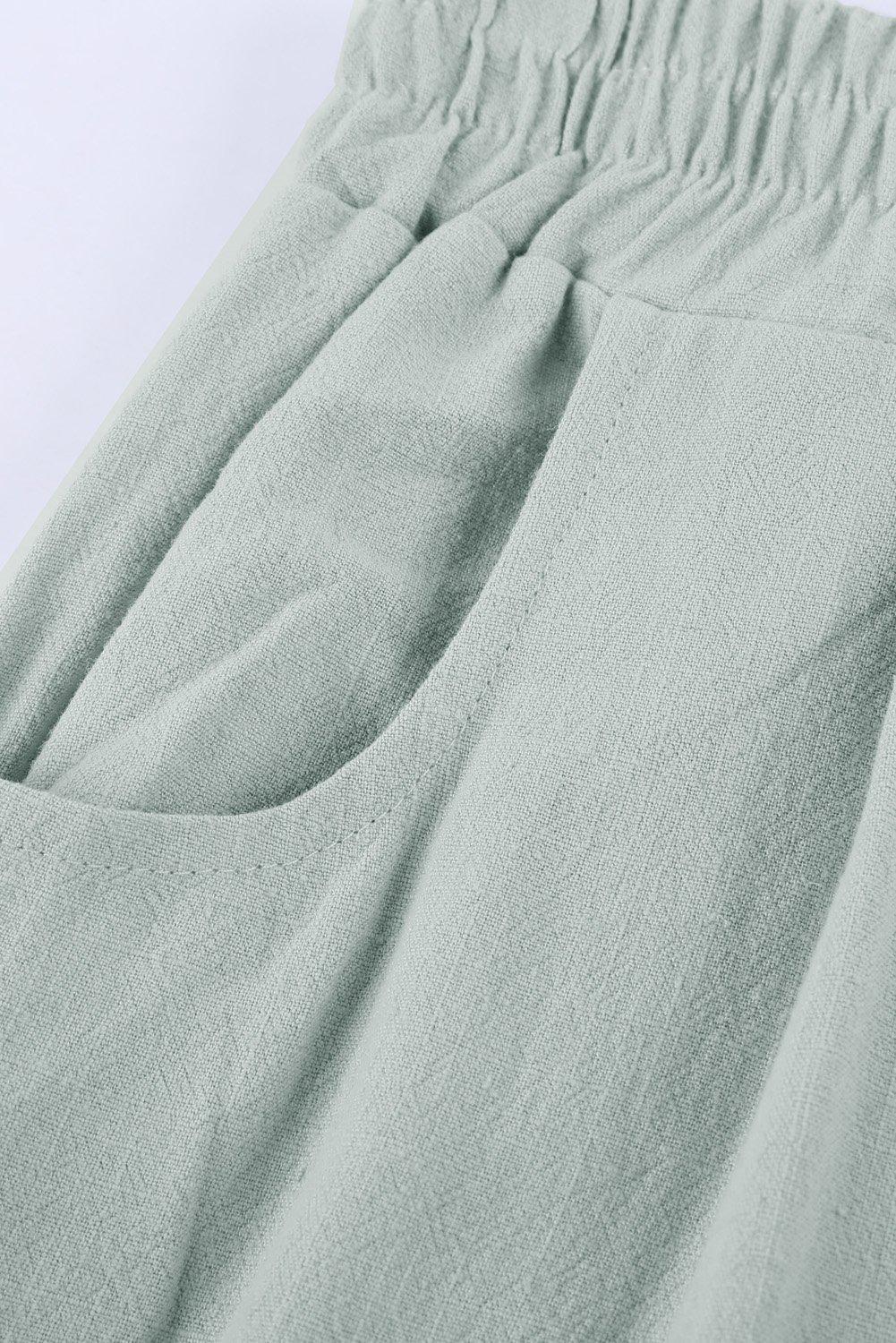Herre Joggebukse Tapered Elastisk Polyester med Lommer 3