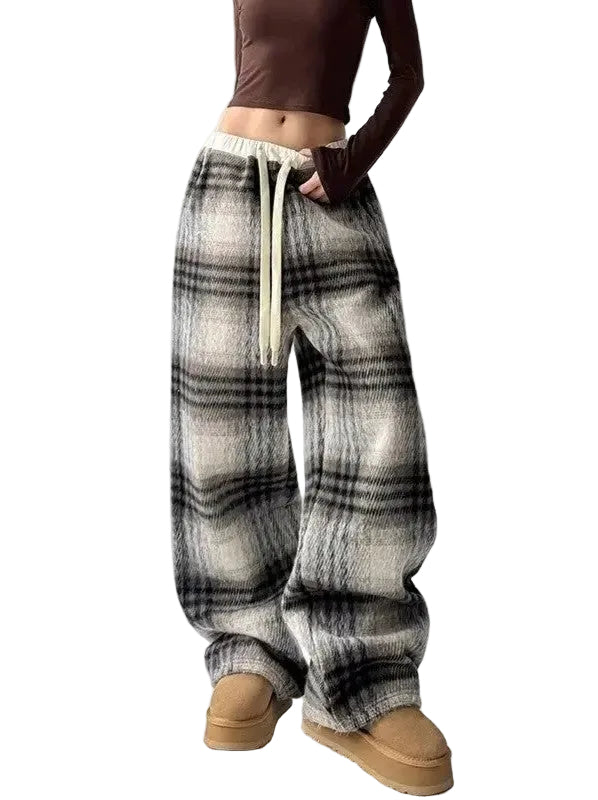 Herre Joggebukser Rutete Stil 0