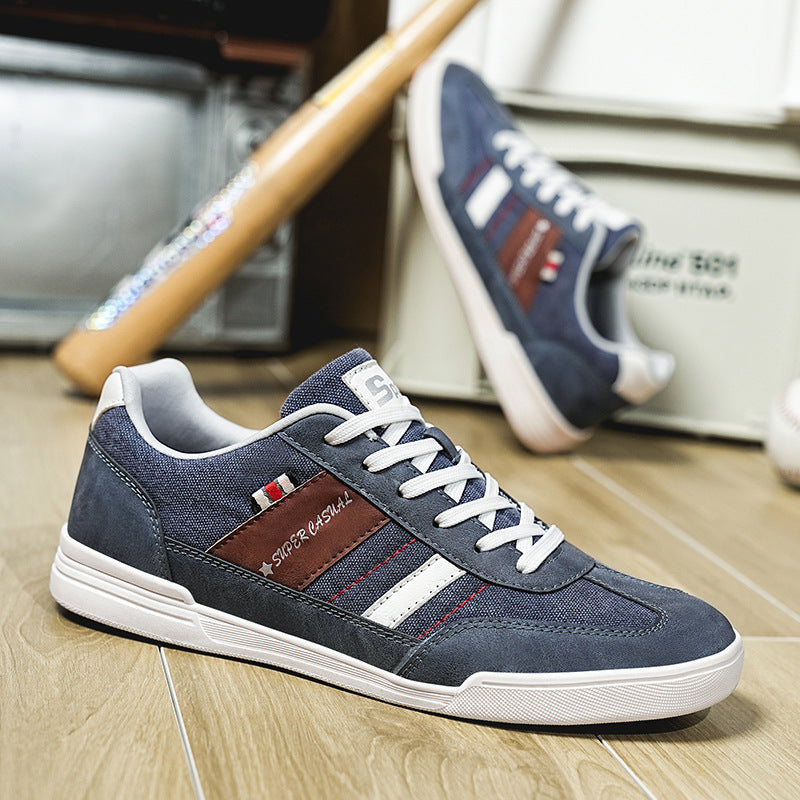 Herre Joggesko Vintage Fade Stilren Komfortabel 3