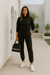 Herre Joggingpakke Oversized Hette Myk Stoffblanding Tapered Bukser 1