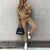 Herre Joggingpakke Oversized Hette Myk Stoffblanding Tapered Bukser 4