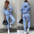 Herre Joggingpakke Oversized Hette Myk Stoffblanding Tapered Bukser 6