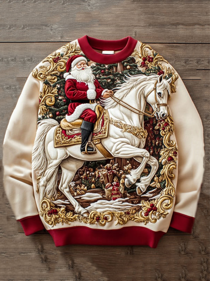 Herre Julegenser med Festlig Design 1