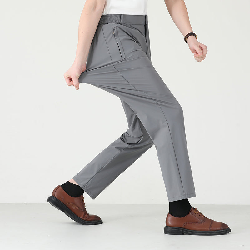 Herre Komfortbukser med Stretch Lett og Tynn Design 4