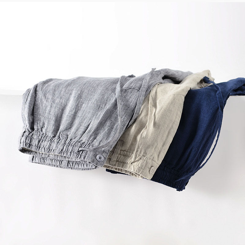 Herre Linshorts med Justerbar Passform 8