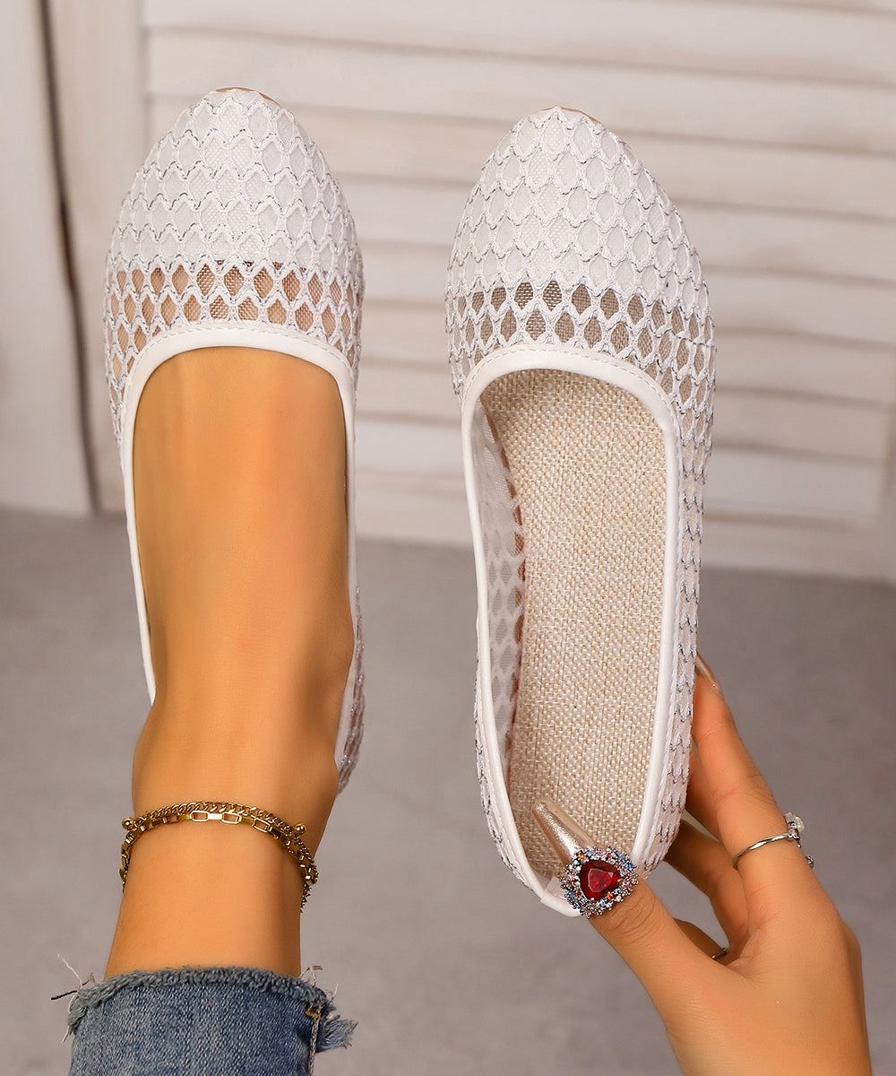 Herre Loafers Casual Med Mesh Detaljer 3