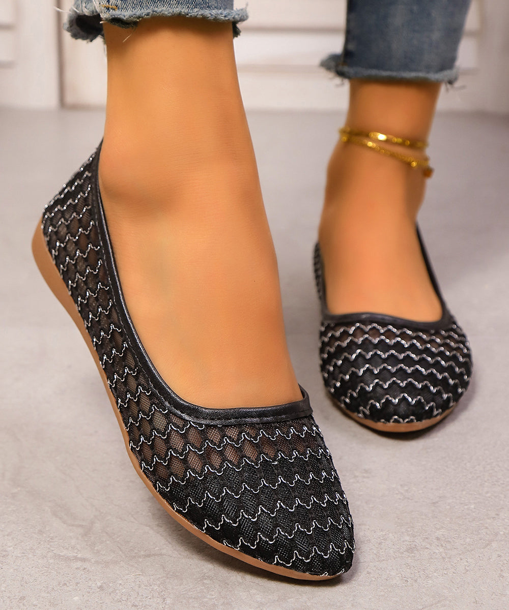 Herre Loafers Casual Med Mesh Detaljer 4