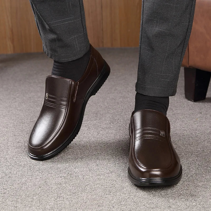 Herre Loafers Ekte Skinn Elegant Design Komfortabel Passform 1