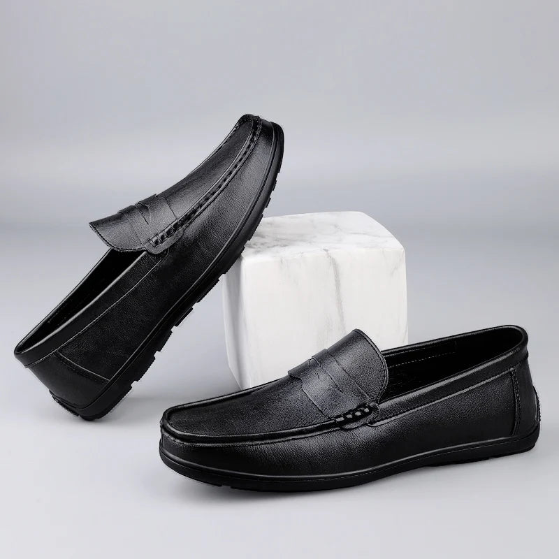 Herre Loafers Komfortable Fritidssko 4