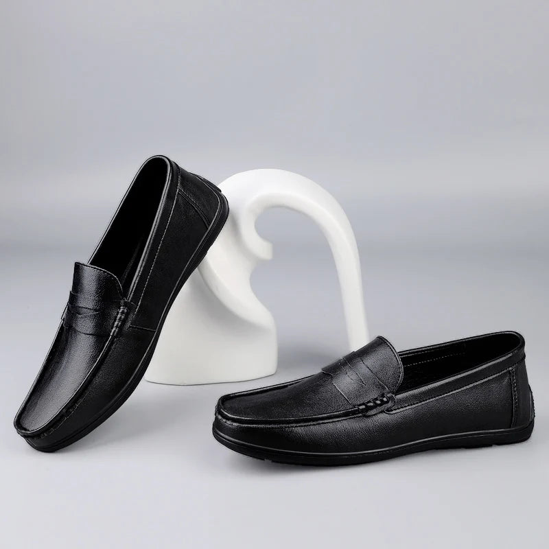 Herre Loafers Komfortable Fritidssko 7
