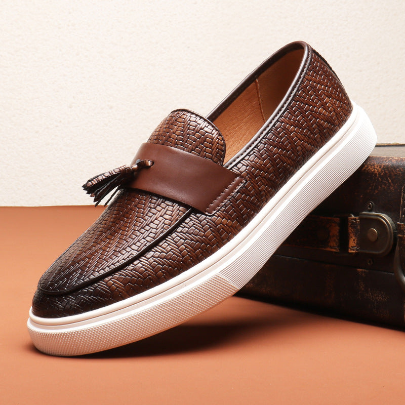Herre Loafers Med Dusker Slip-On Stil 1