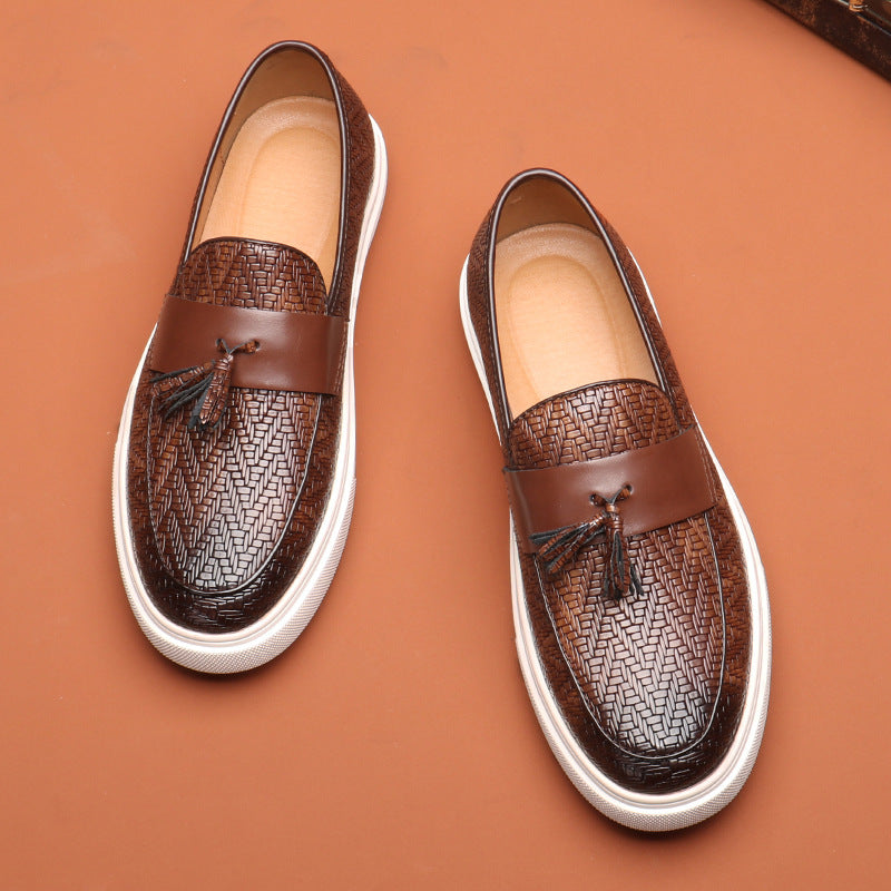 Herre Loafers Med Dusker Slip-On Stil 4