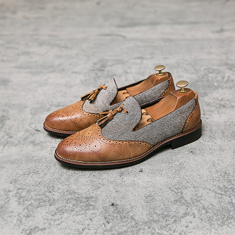 Herre Loafers Retro Design med Duskdekorasjon 2