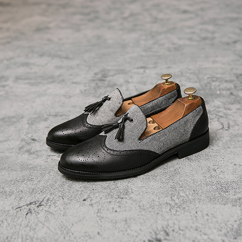Herre Loafers Retro Design med Duskdekorasjon 3