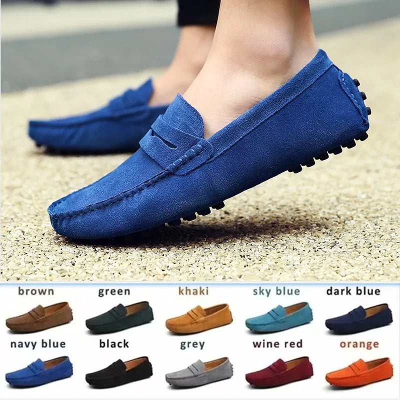Herre Loafers Slip-On Komfortfottøy 0
