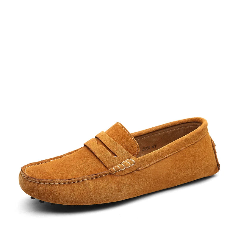 Herre Loafers Slip-On Komfortfottøy 6