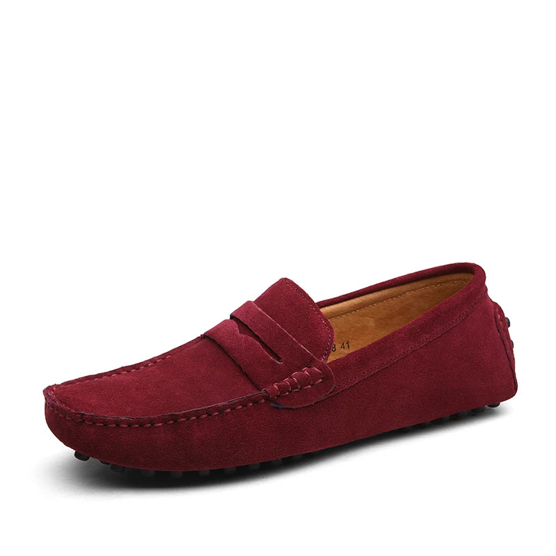 Herre Loafers Slip-On Komfortfottøy 8