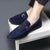 Herre Loafers Slip-On Vegan Suede med Dekorativ Spenne 5
