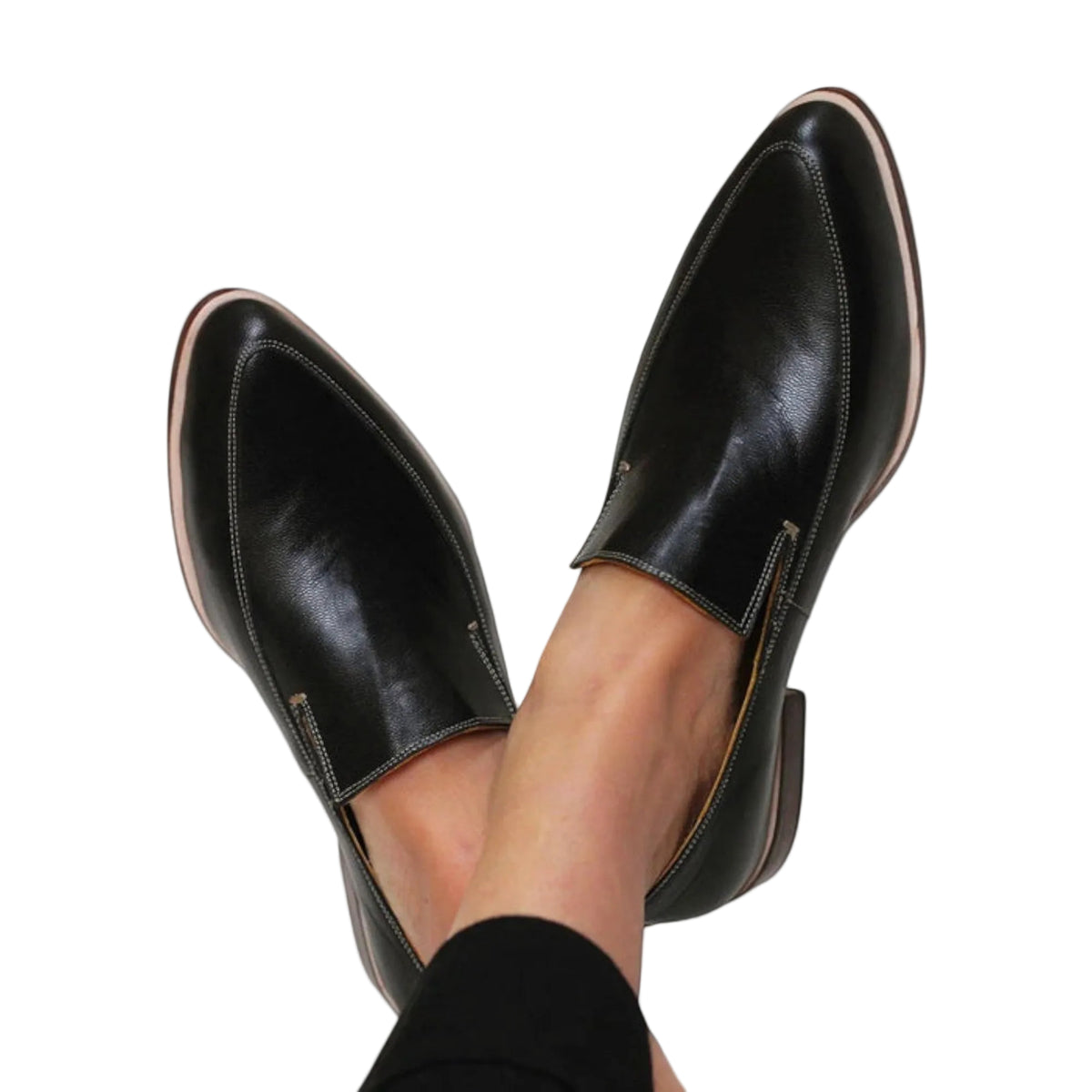 Herre Loafers Tidløs Design med Slank Silhuett 0