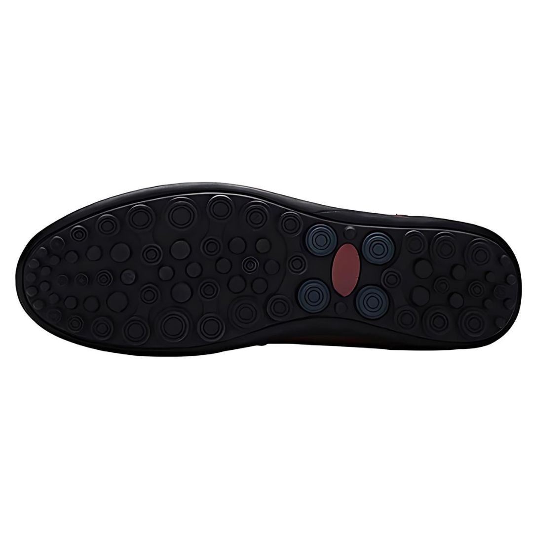 Herre Loafers i Lær med Luftstrøm Design 5