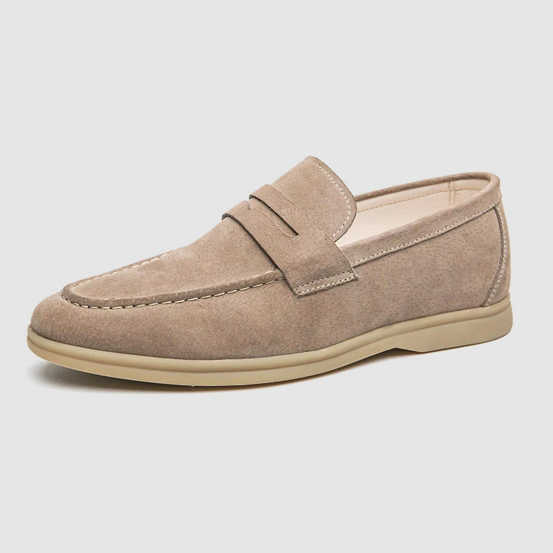Herre Loafers i Semsket Skinn 3