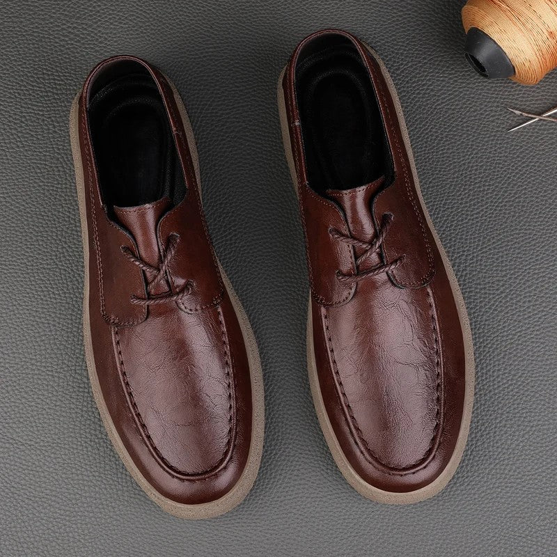 Herre Loafers med Åpen Snøring Moderne Stil 7