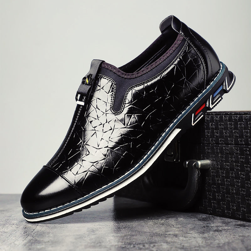 Herre Loafers med Geometrisk Mønster 1