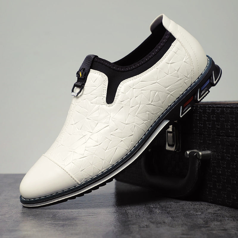 Herre Loafers med Geometrisk Mønster 2