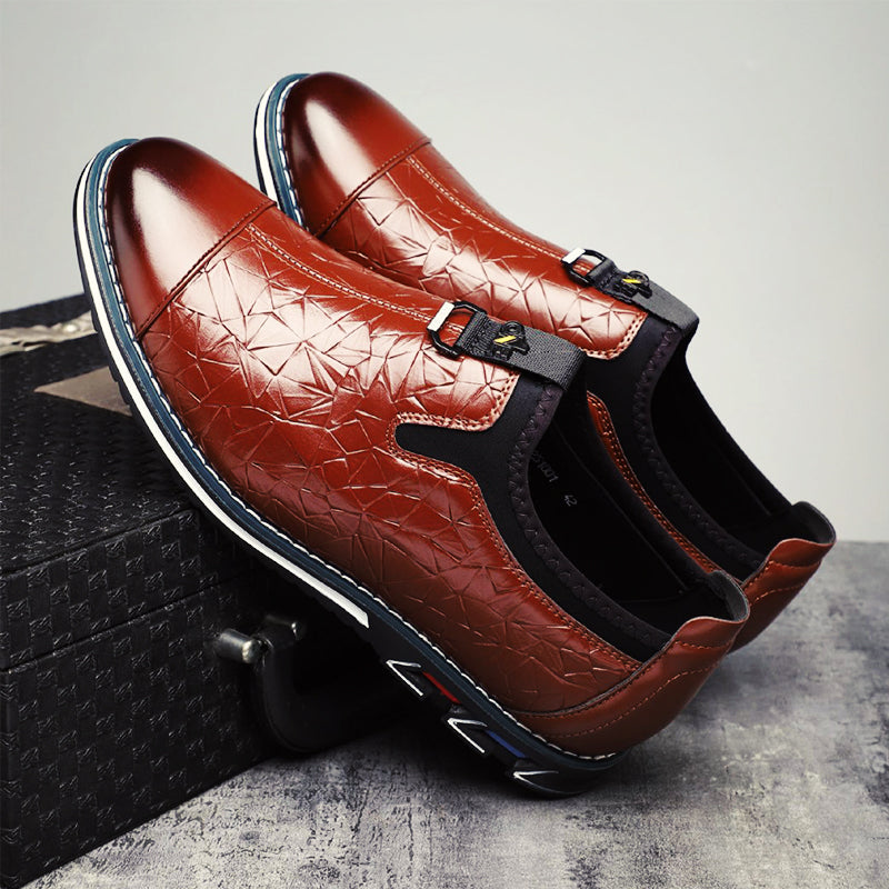 Herre Loafers med Geometrisk Mønster 3