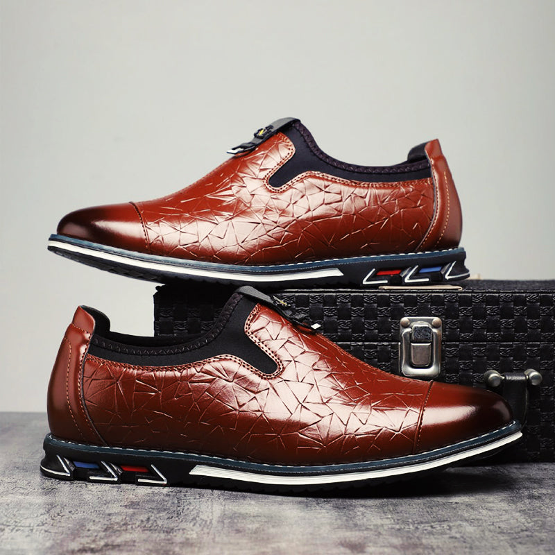 Herre Loafers med Geometrisk Mønster 5