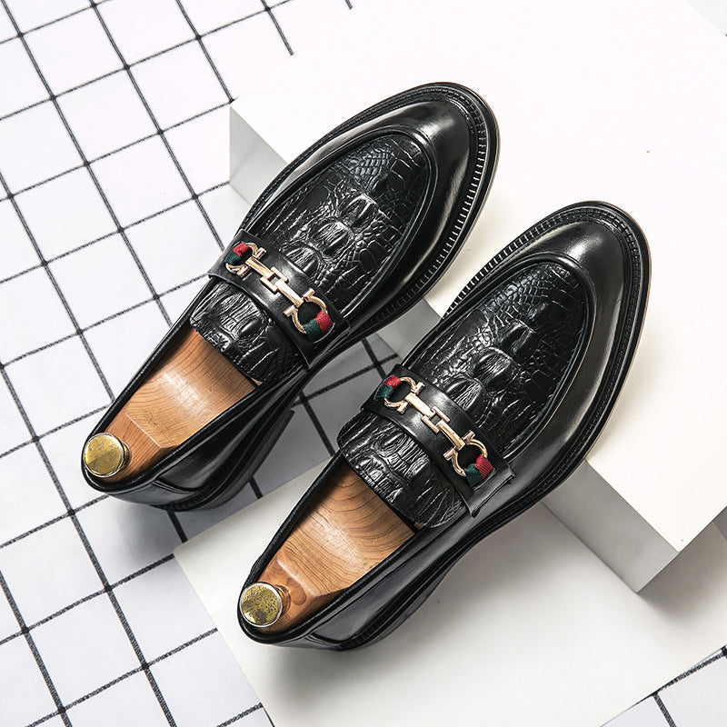 Herre Loafers med Preget Design 1