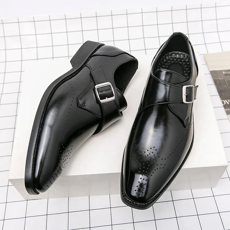 Herre Monk Strap Dress Sko 1