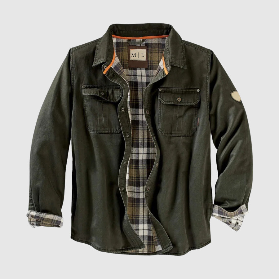 Herre Moto Utility-jakke med Dristig Design 2